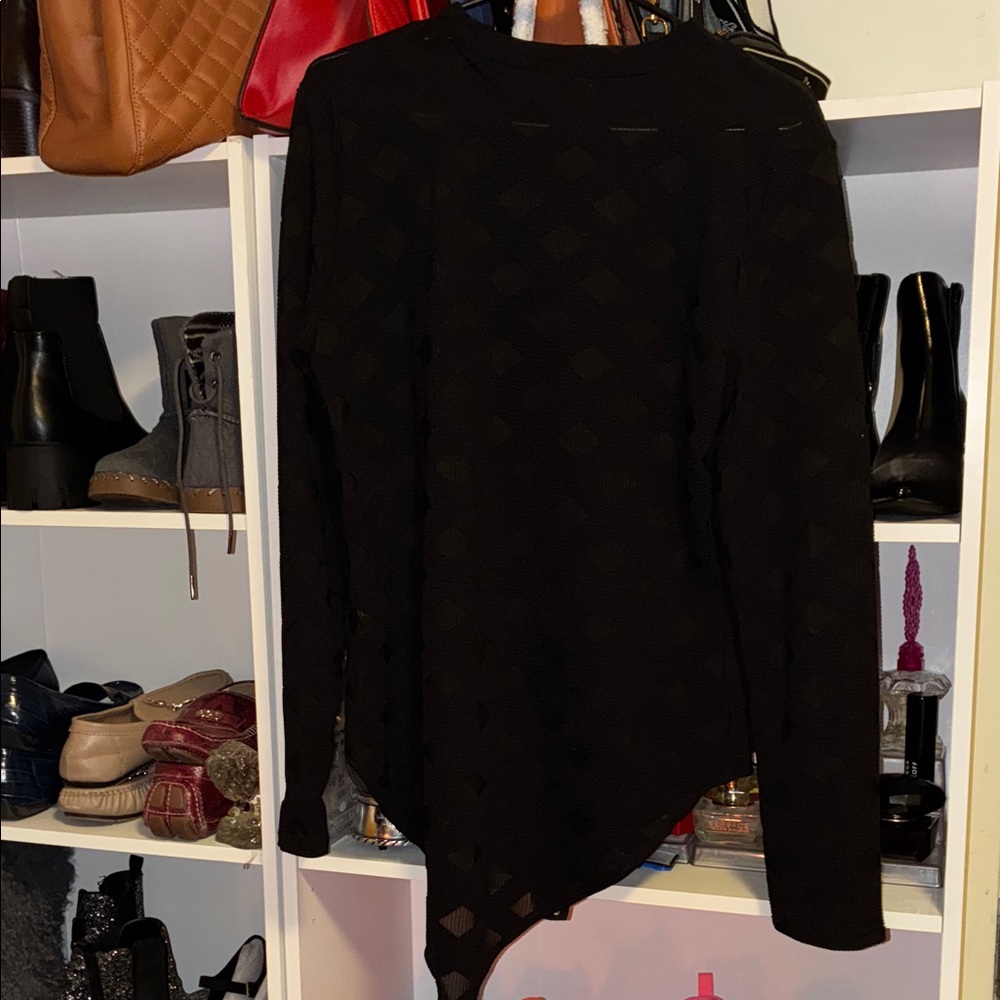 Black Long Sleeve Bodysuit - Picture 4 of 6